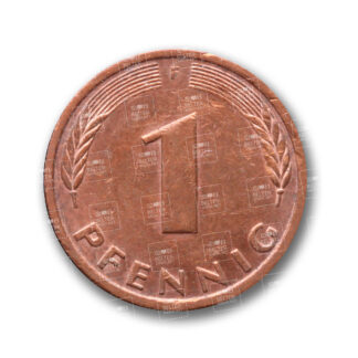 Ein Pfennig, Vorderseite