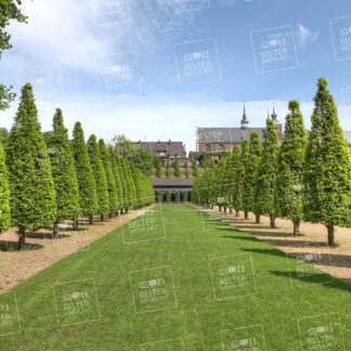 Kloster Kamp Terrassengarten Symmetrie